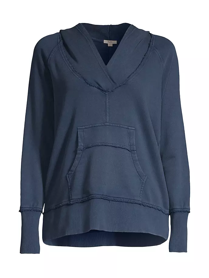 

Винтажная толстовка из френч терри Nic+Zoe, цвет washed indigo