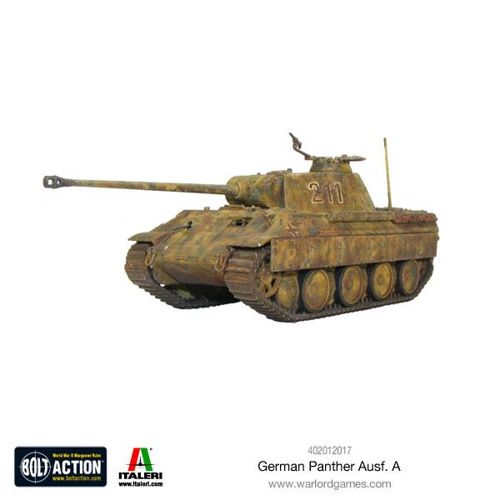 Фигурки Panther Ausf A Warlord Games конструктор panzer ii ausf a