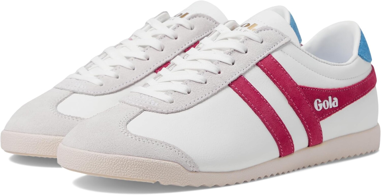 

Кроссовки Bullet Pure Gola, цвет White/Raspberry/Santorini