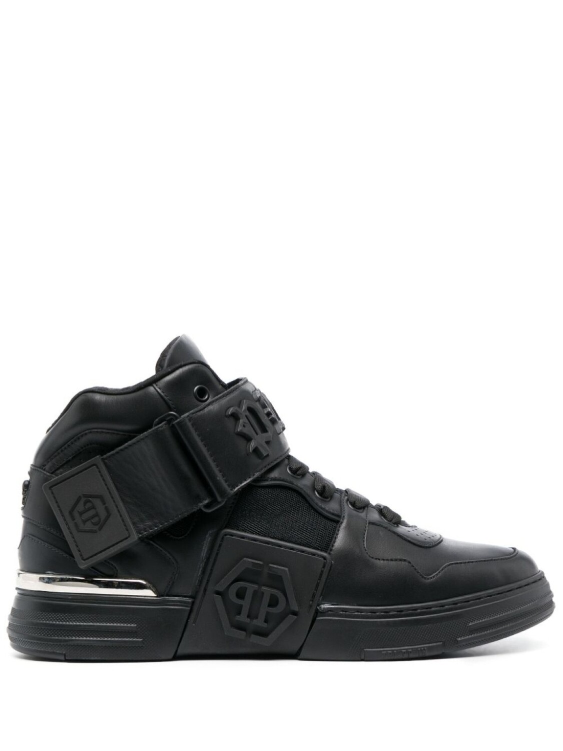 

Philipp Plein высокие кроссовки Gothic Plein, черный