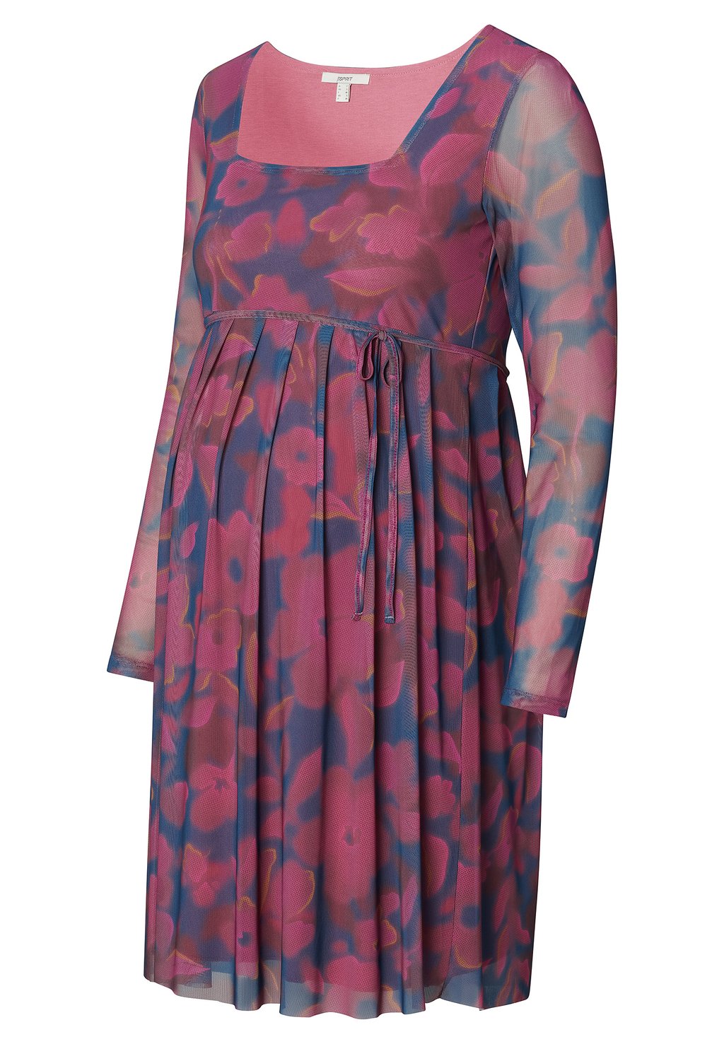Повседневное платье Esprit Maternity, розовый топ слим с четким рисунком esprit розовый