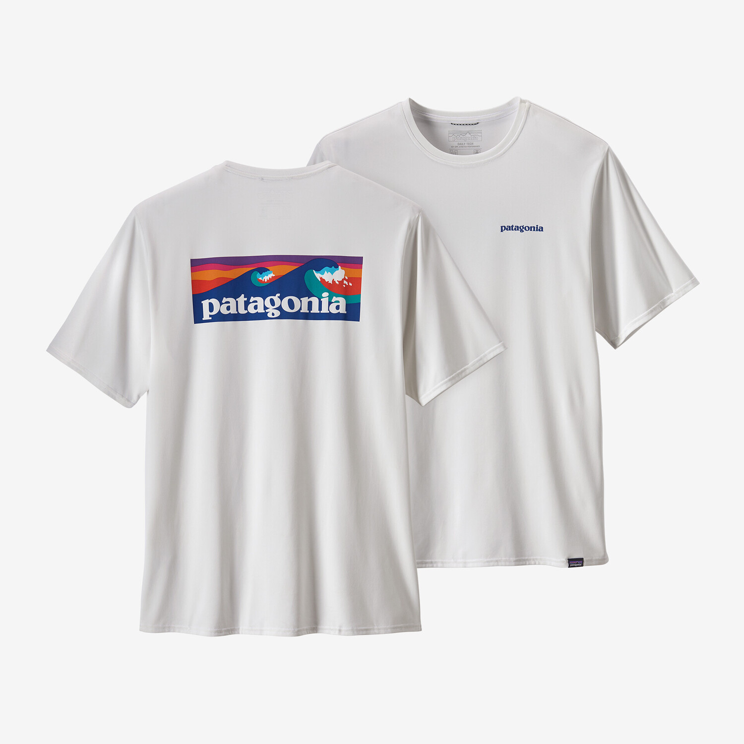 

Мужская рубашка Capilene Cool с рисунком на каждый день Patagonia, белый