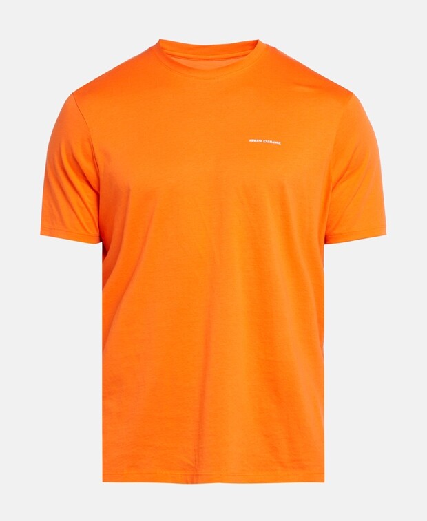 

Футболка Armani Exchange, цвет Pumpkin Orange