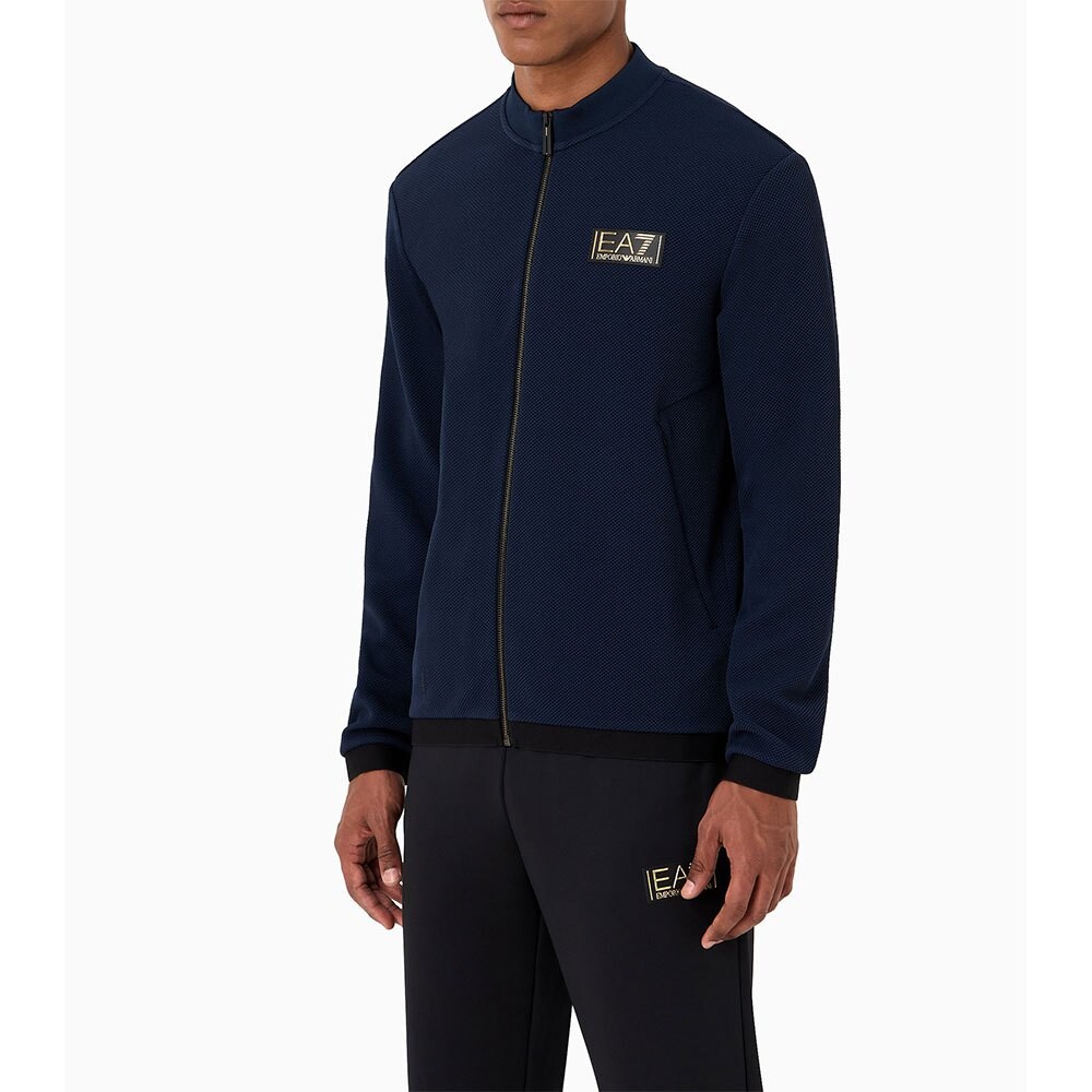

Толстовка EA7 6Rpm40 Full Zip, синий