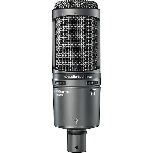 Студийный конденсаторный микрофон Audio-Technica AT2020 USB+