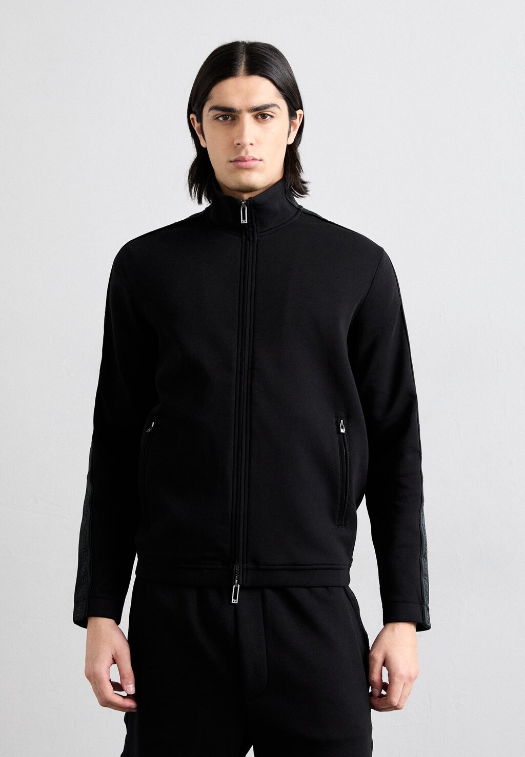 

Толстовка на молнии Emporio Armani, черный