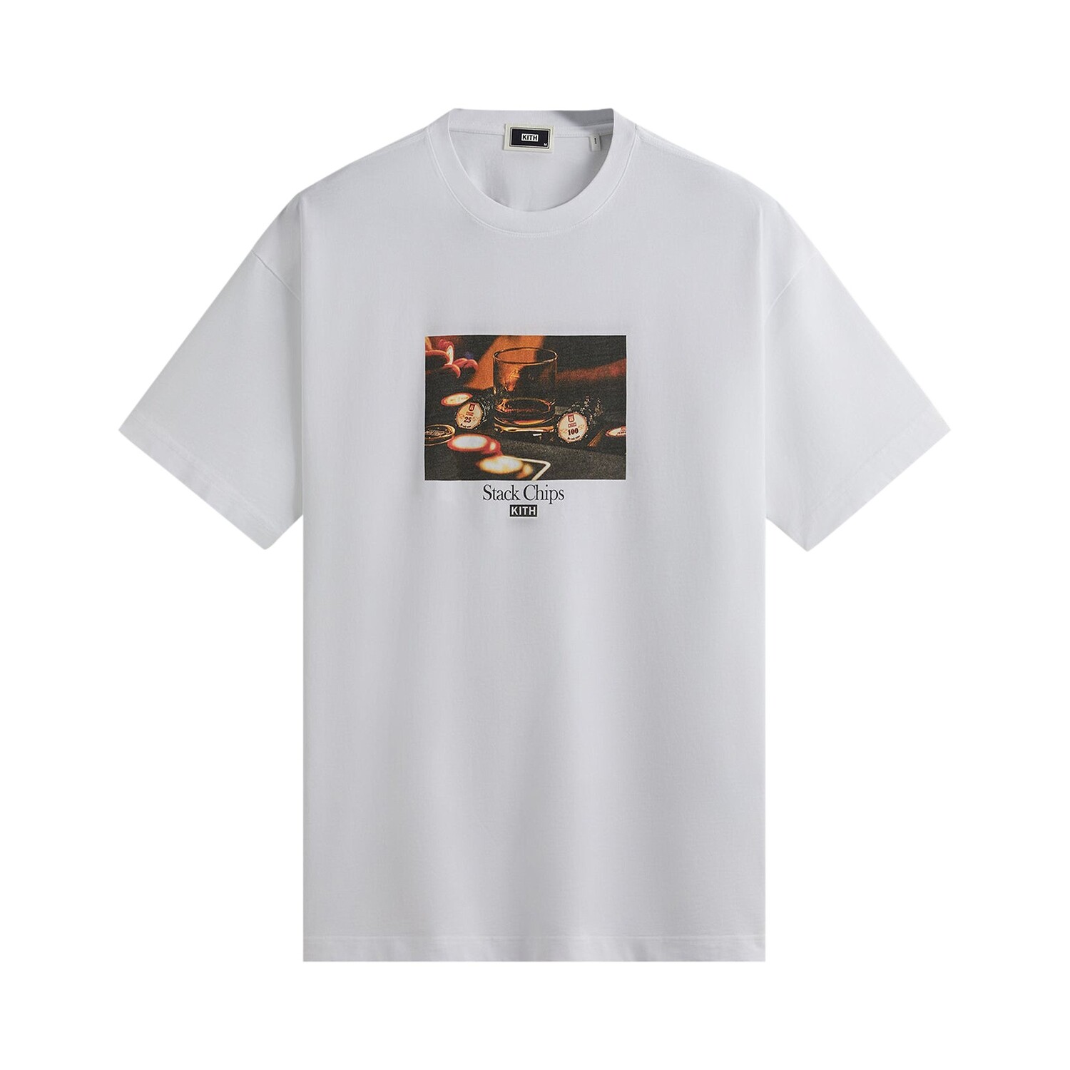 

Футболка Kith Stack Chips, белая, Белый