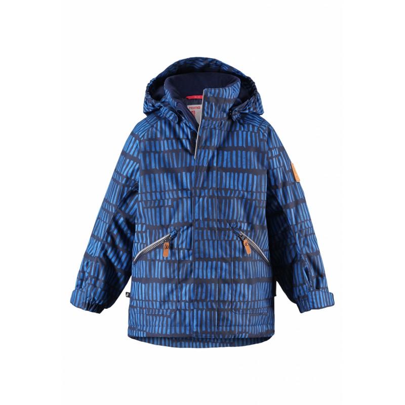 Куртка детская Reima Reimatec Nappaa зимняя, синий куртка детская reima reimatec finholma темно синий