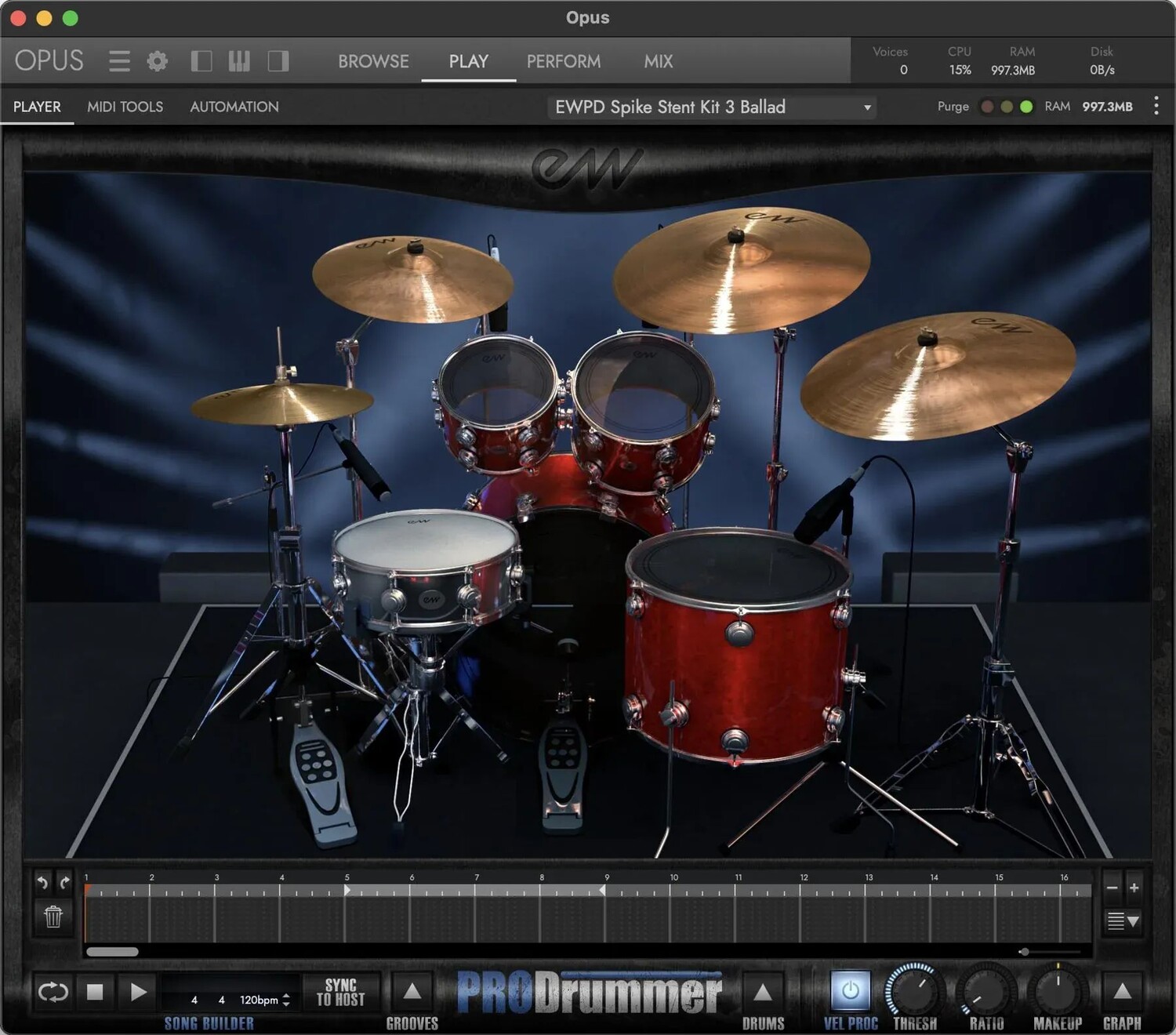 

EastWest ProDrummer, том 2 - Джо Чикарелли