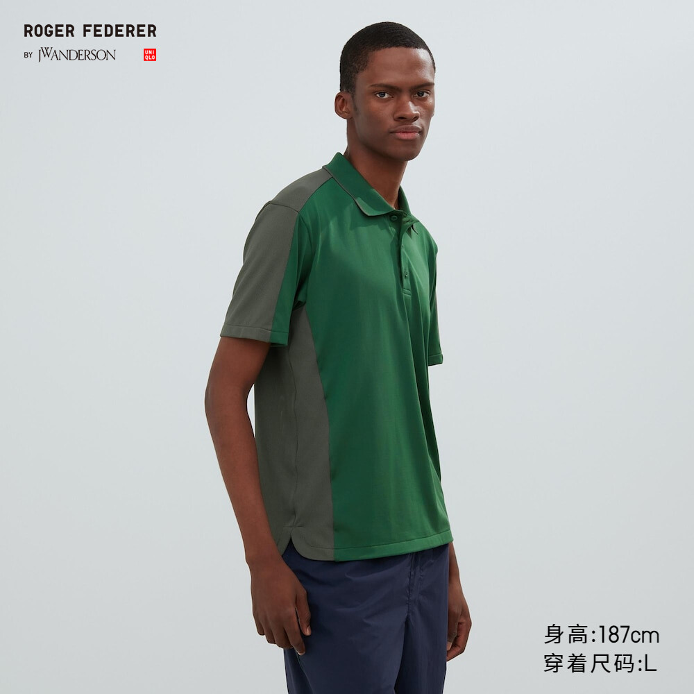 

Мужская/женская рубашка-поло RF BY JWA DRY-EX Uniqlo с коротким рукавом