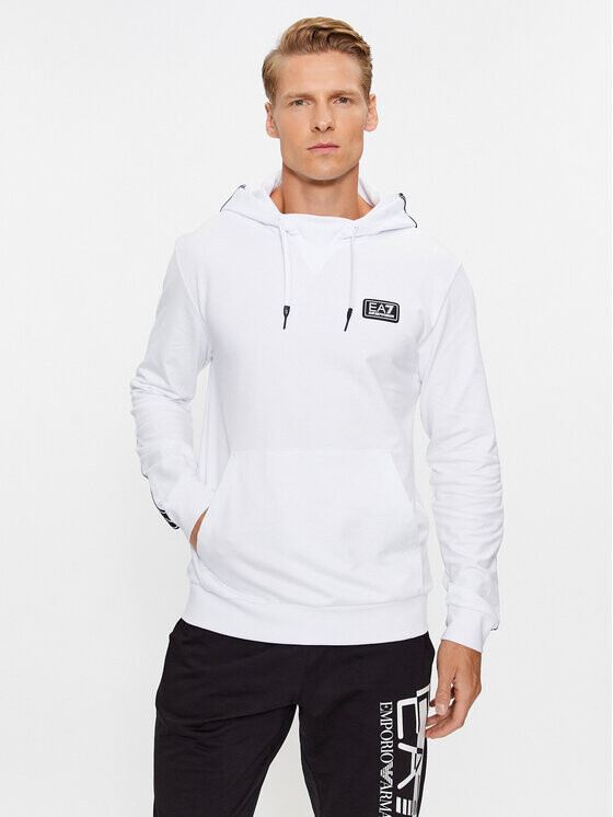 

Толстовка обычного кроя Ea7 Emporio Armani, белый
