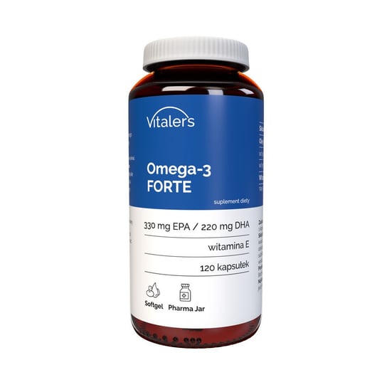 Vitaler's, Омега-3 ФОРТЕ 1000 мг, 120 капс.