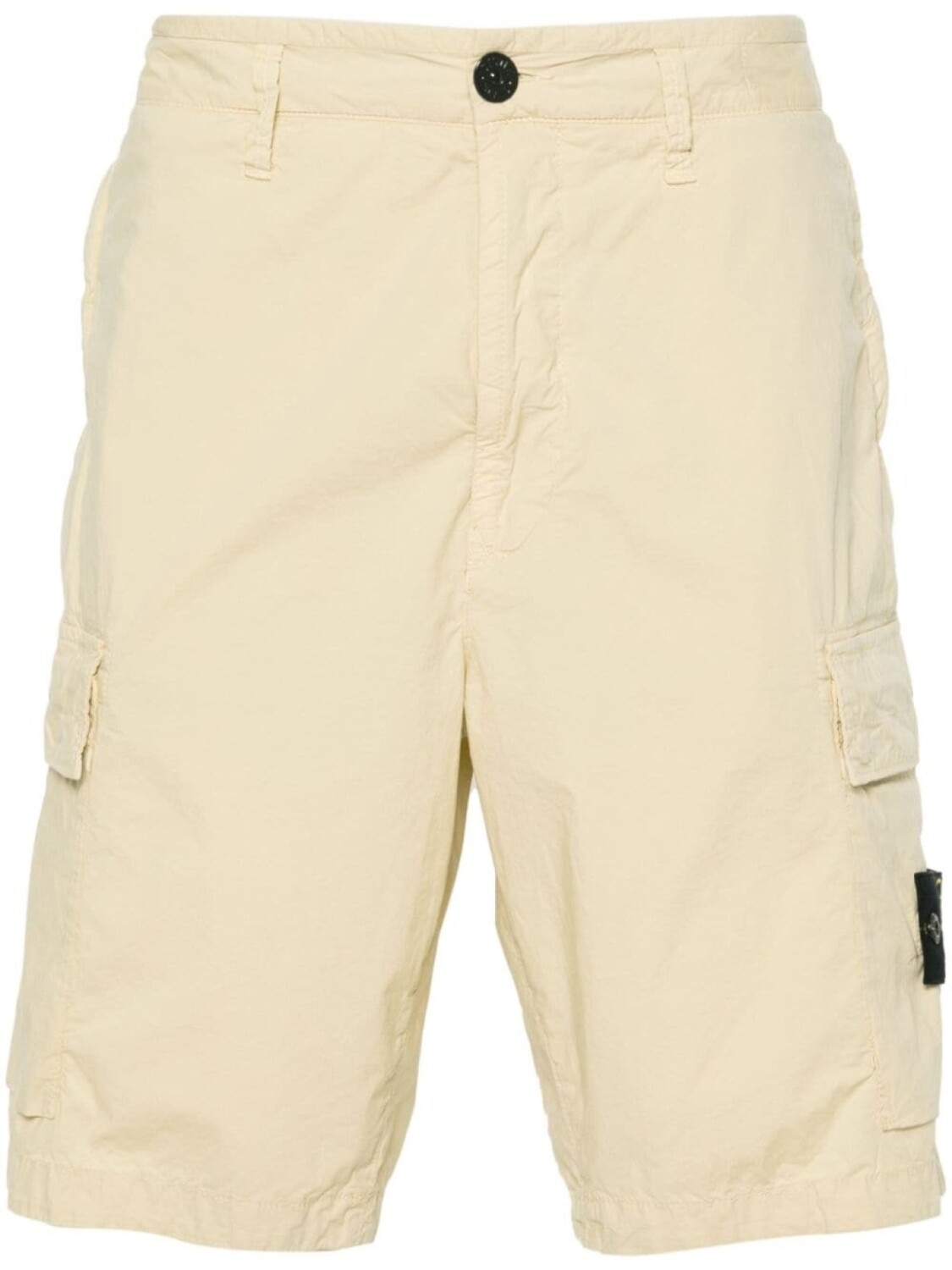 

Stone Island шорты карго с нашивкой Compass, нейтральный цвет