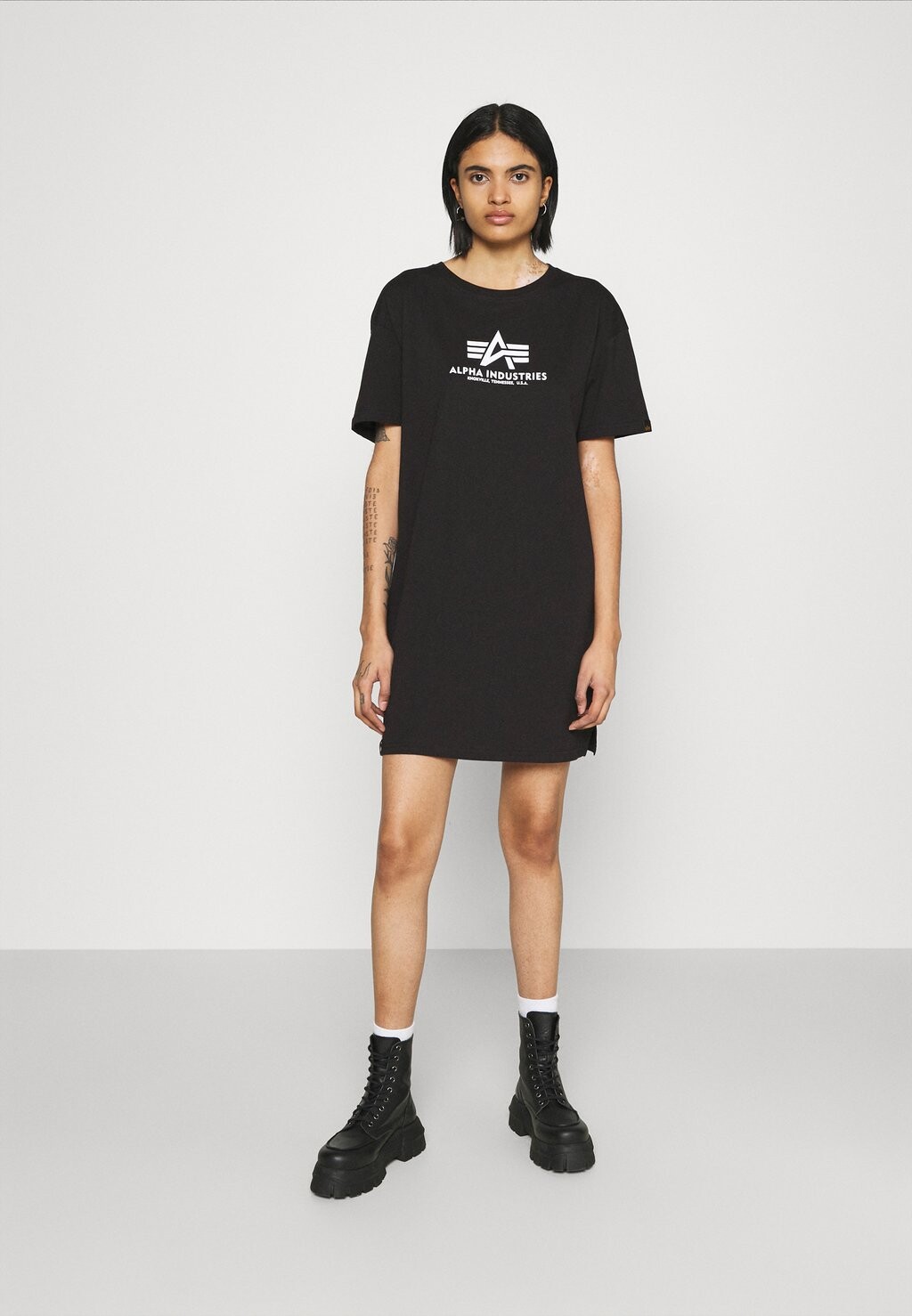 

Платье из джерси Alpha Industries, черный