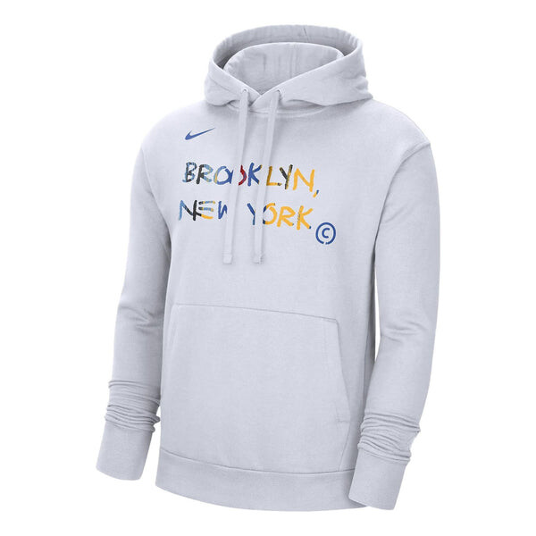 

Толстовка x nba brooklyn nets 22 23 city edition толстовка Nike, серый