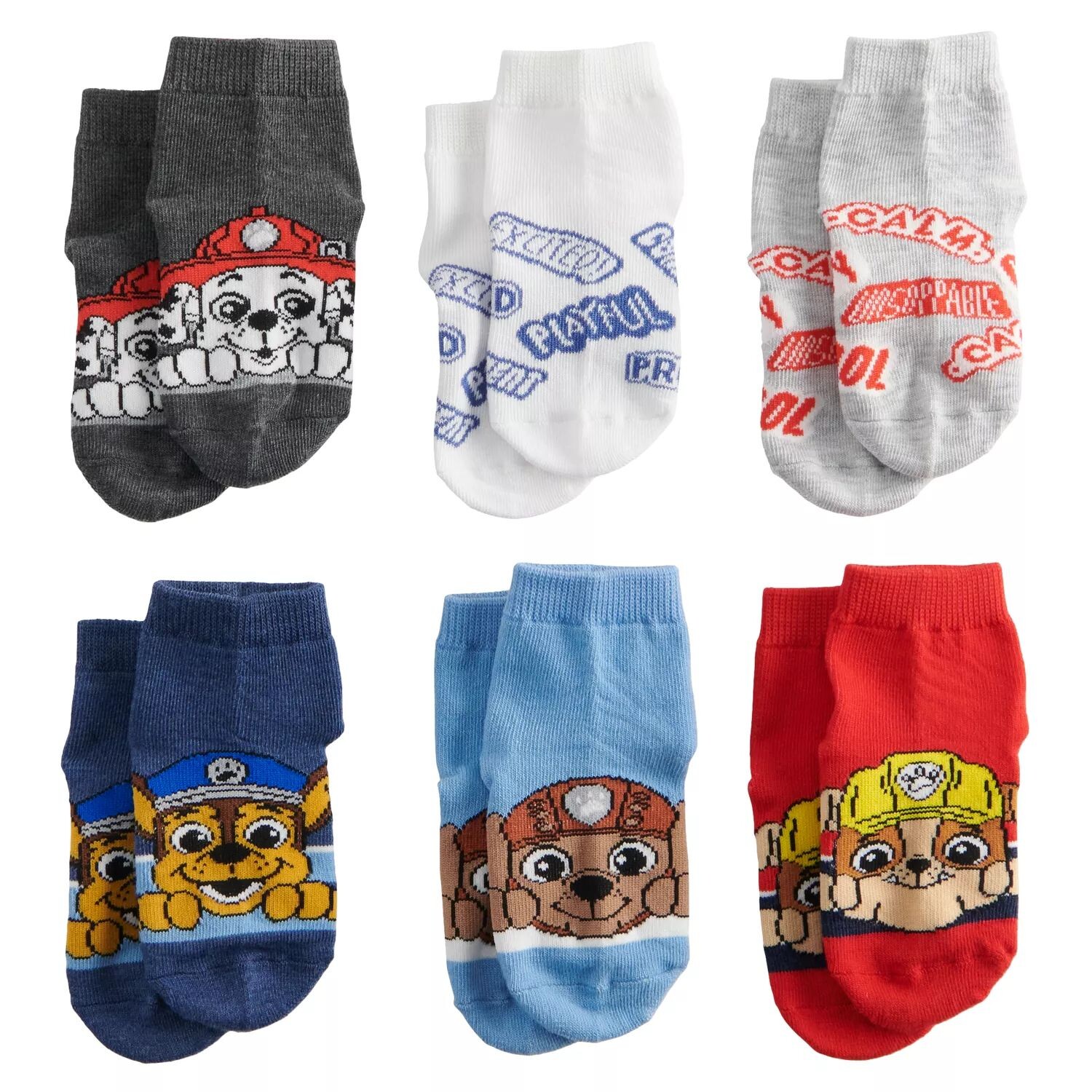 

Набор из 6 носков Paw Patrol для маленьких мальчиков Licensed Character