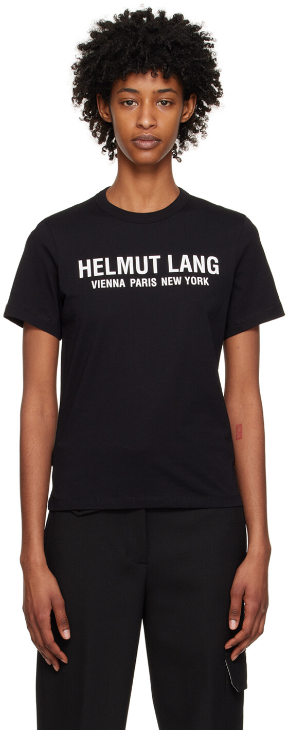 

Эксклюзивная черная футболка SSENSE Helmut Lang, Черный