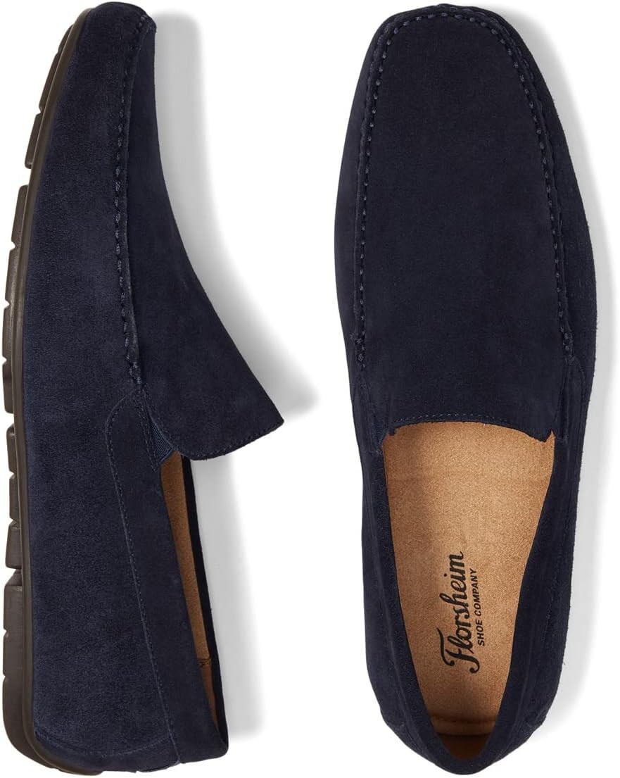 

Лоферы Florsheim Talladega Moc Toe Venetian Driver, цвет Navy Suede