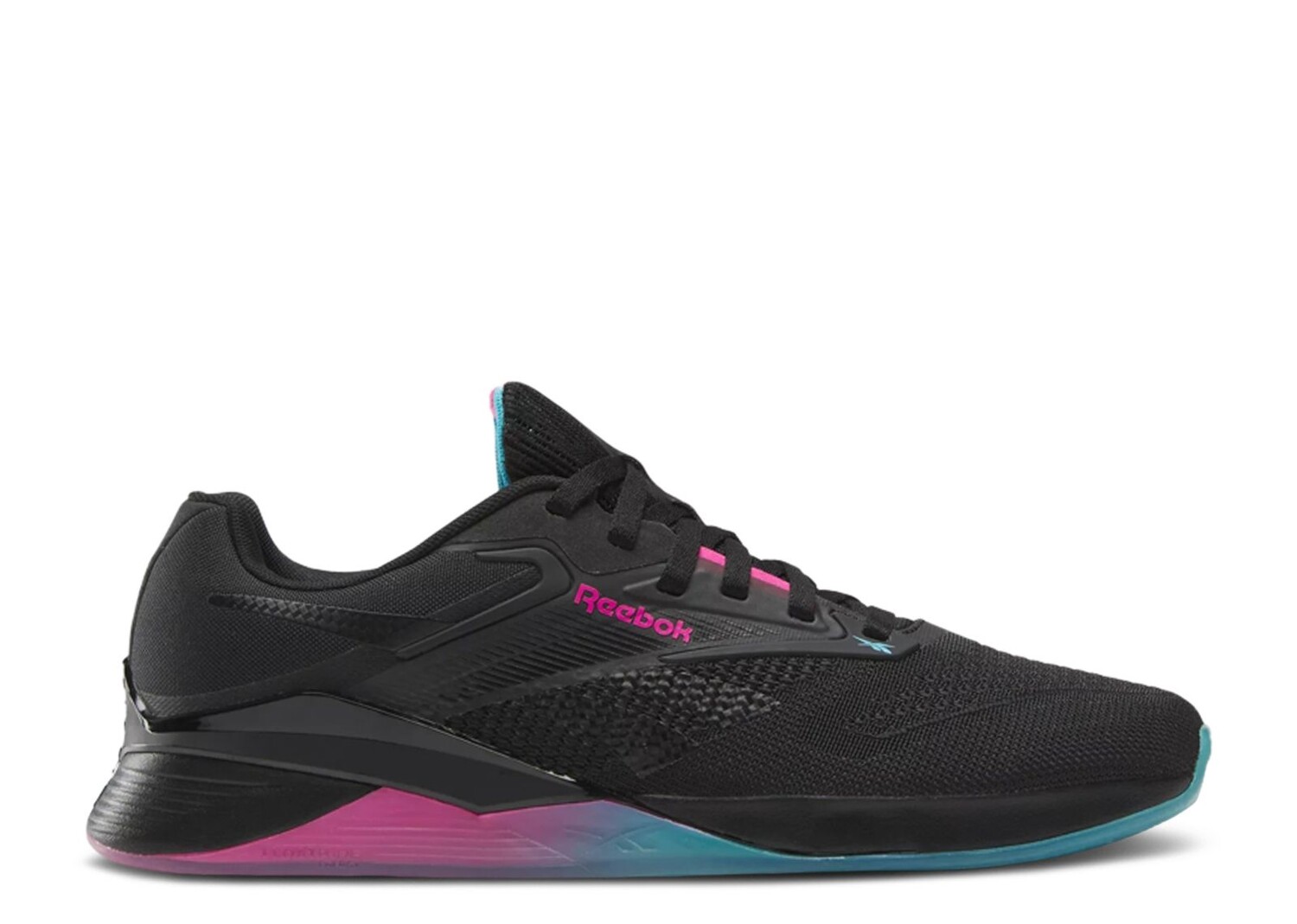 

Кроссовки Reebok Nano X4 'Black Laser Pink', черный