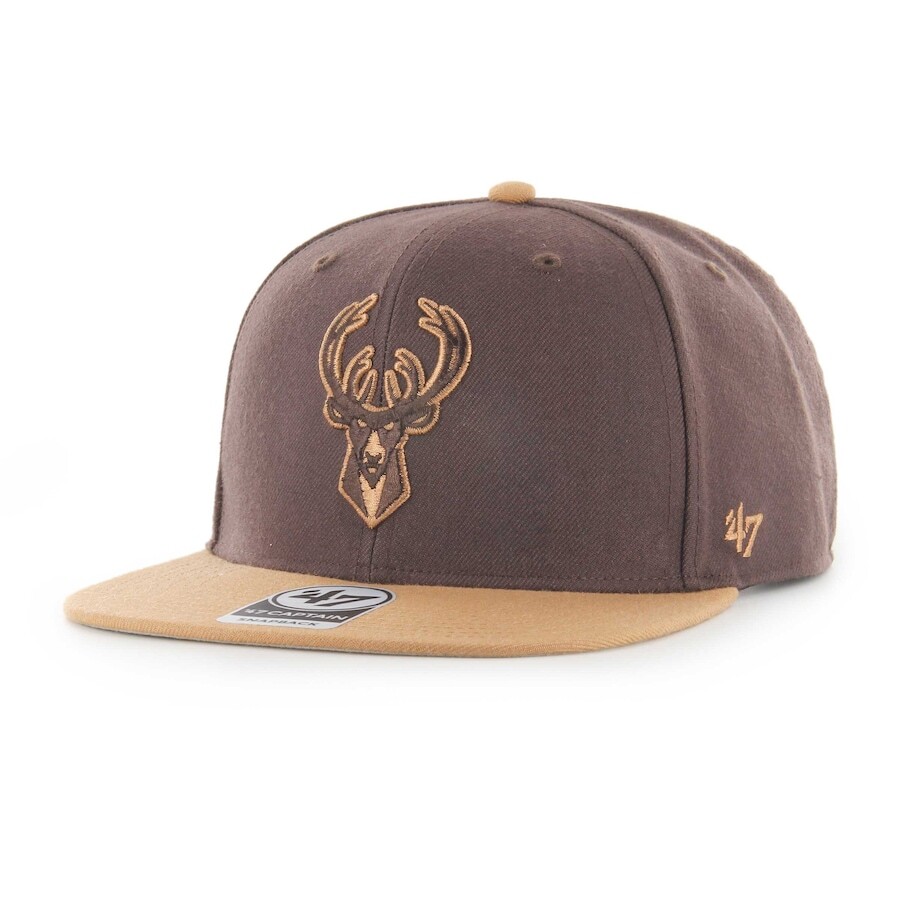 

Бейсболка 47 Milwaukee Bucks, коричневый