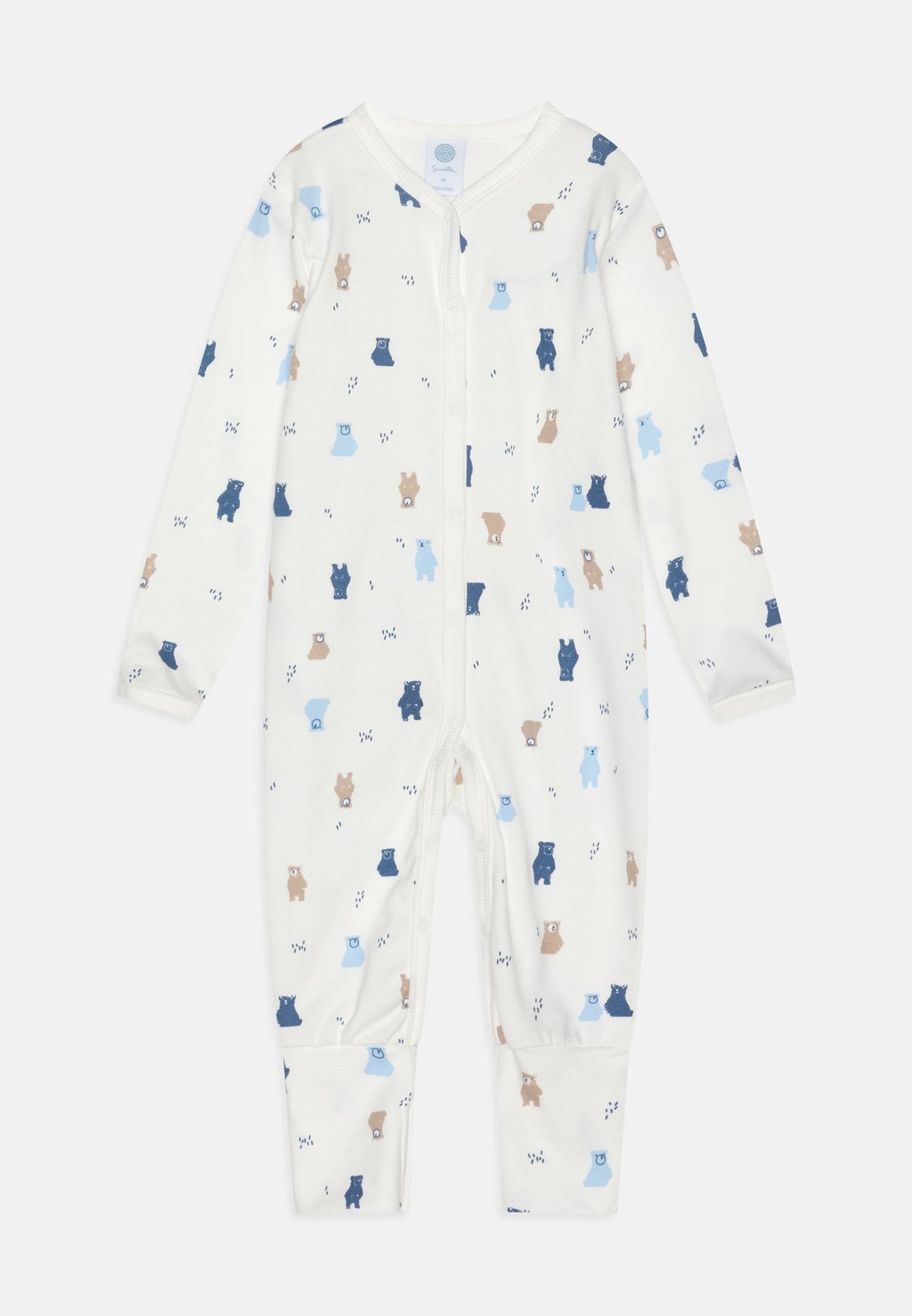 Пижама OVERALL UNISEX Sanetta, цвет white pebble цена и фото