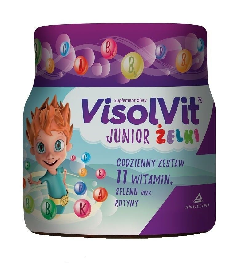 Желейные конфеты Visolvit Junior Żelki , 50 шт конфеты желейные b