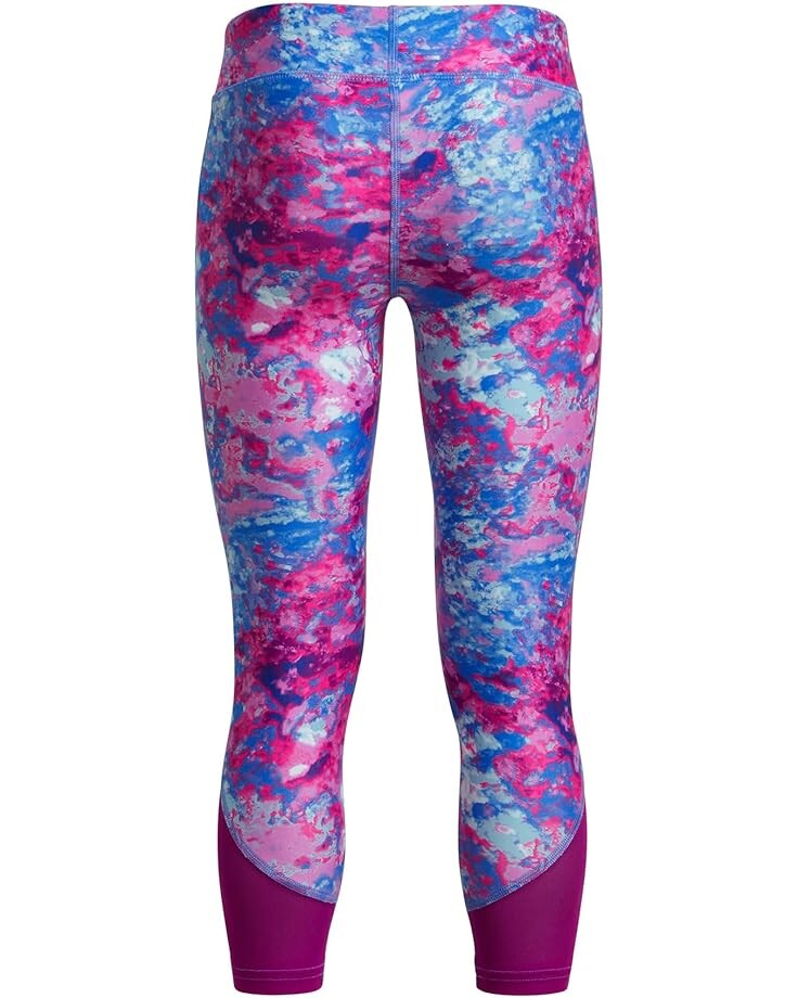 

Брюки Under Armour Heat Gear Armour Printed Ankle Crop, цвет Water/White