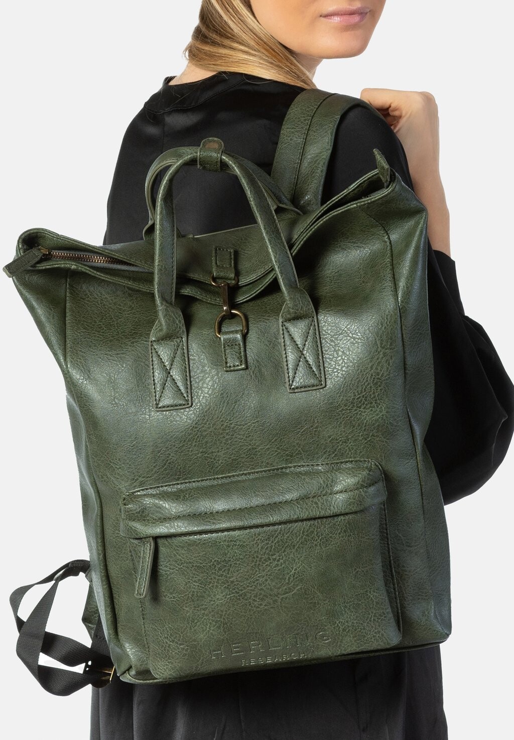 

Рюкзак Rubin Herling, цвет pewter green