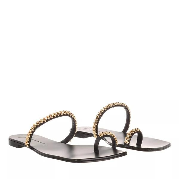 

Сандалии karmen nero flat sandal Giuseppe Zanotti, черный