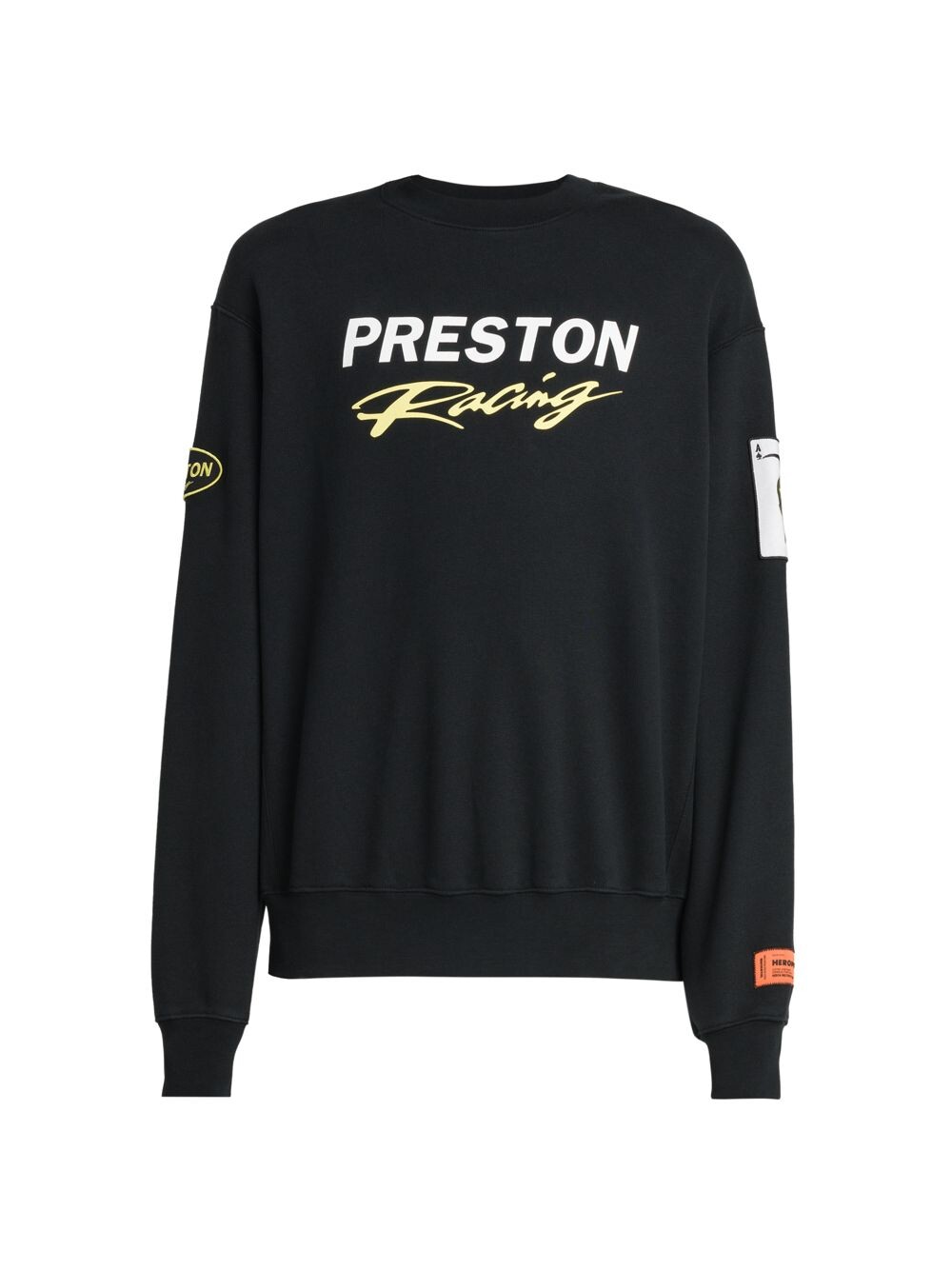 

Толстовка Preston Racing с круглым вырезом Heron Preston, черный