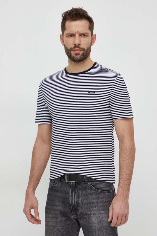 

Хлопковая футболка Calvin Klein, черный