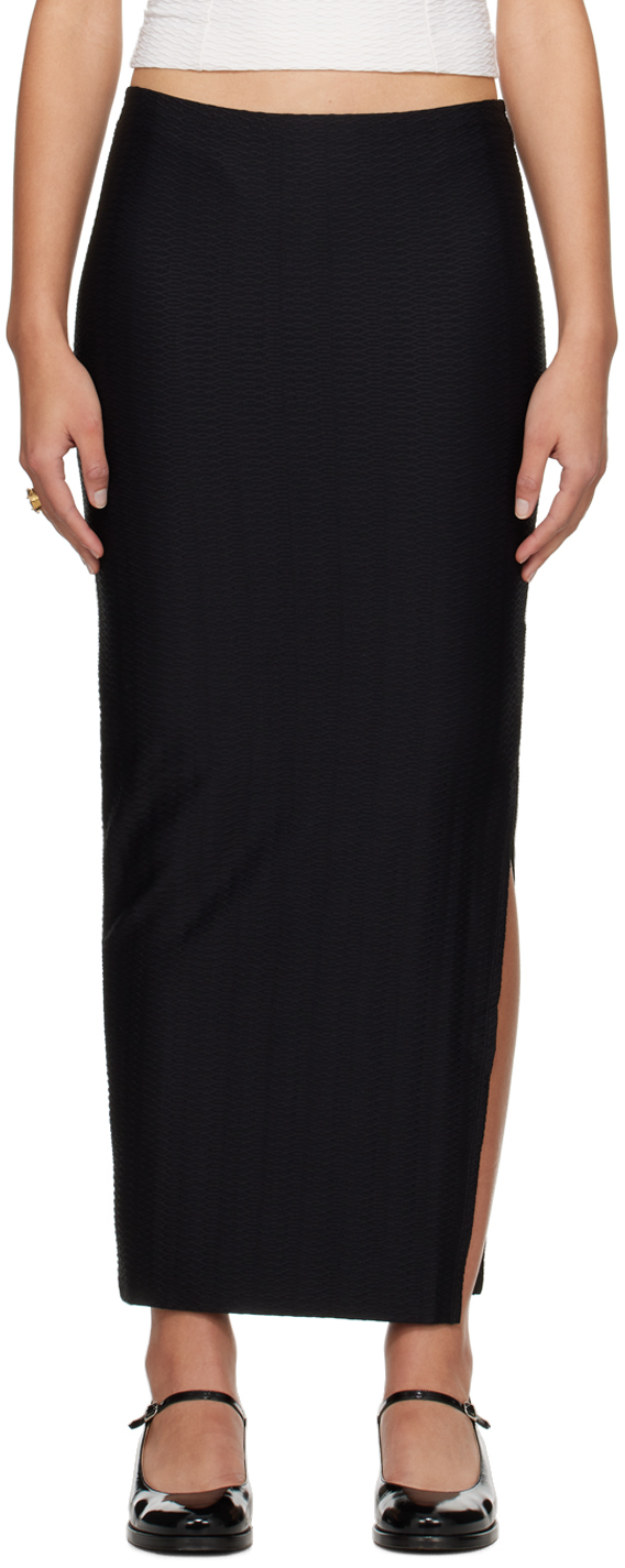 Черная длинная юбка Salome A.P.C. salome