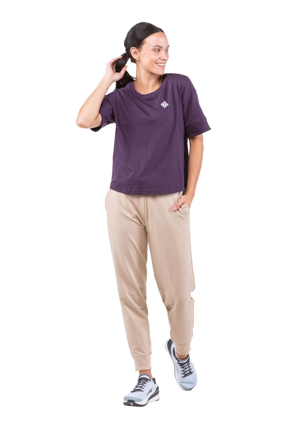 

Женская футболка с коротким рукавом Purple Life Seventies Ronhill, фиолетовый