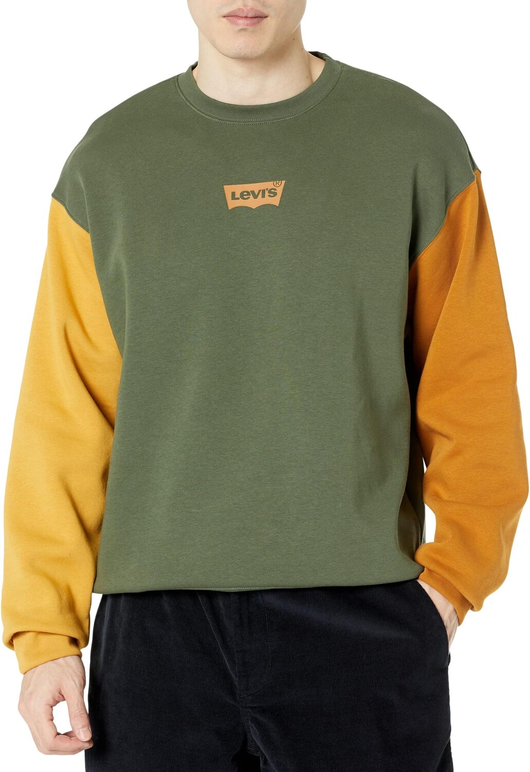 

Толстовка Relaxed Graphic Crew Levi's, цвет Thyme