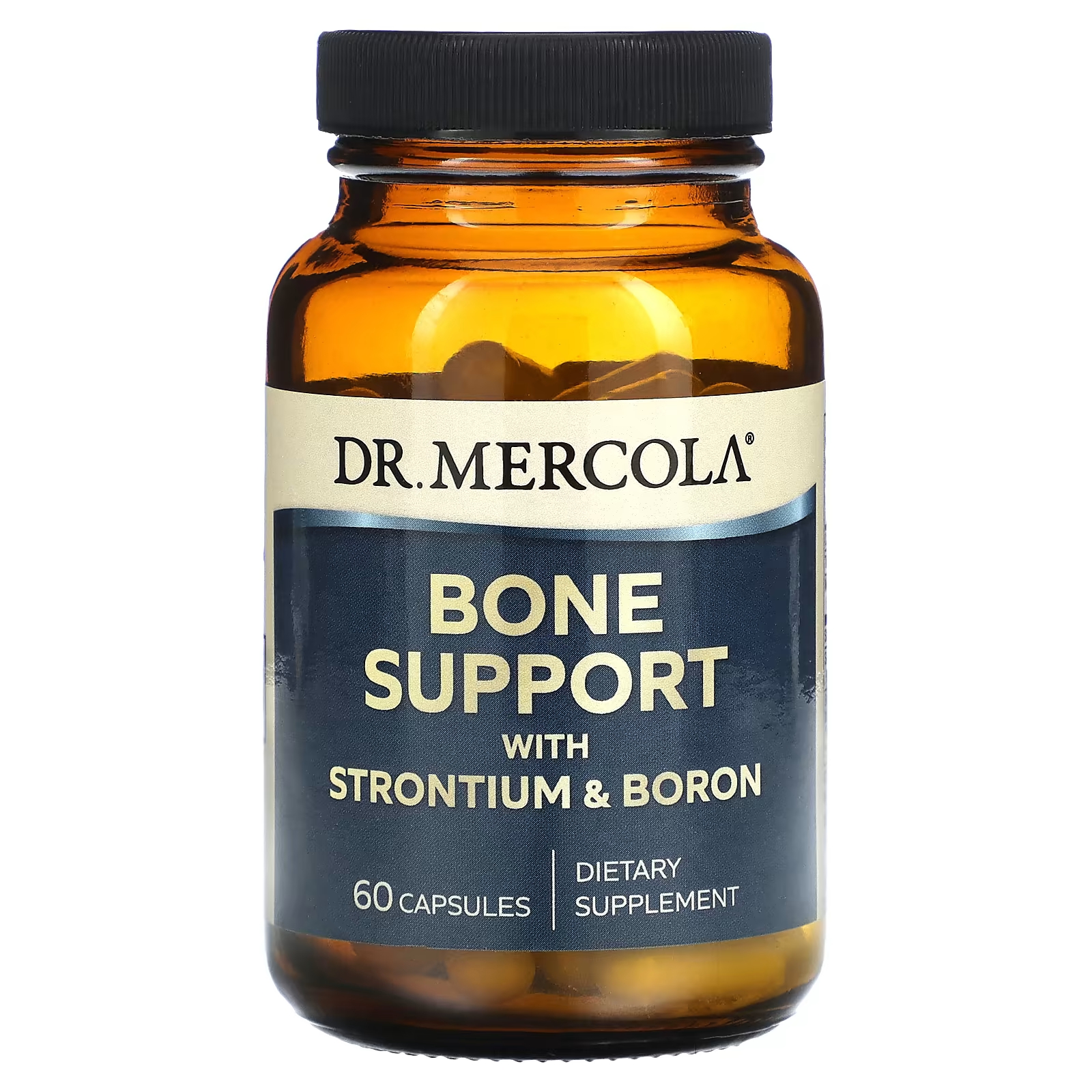 Пищевая добавка Dr. Mercola для здоровья костей, 60 капсул пищевая добавка dr mercola поддержка артериального давления 90 капсул
