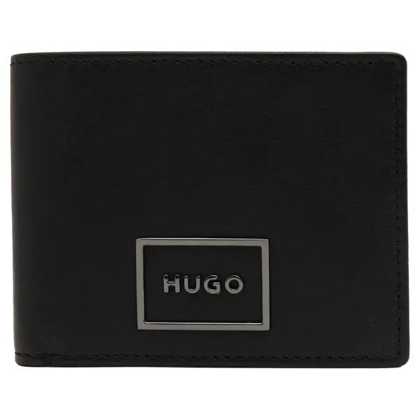 

Кожаный кошелек Эллиотт Hugo, черный
