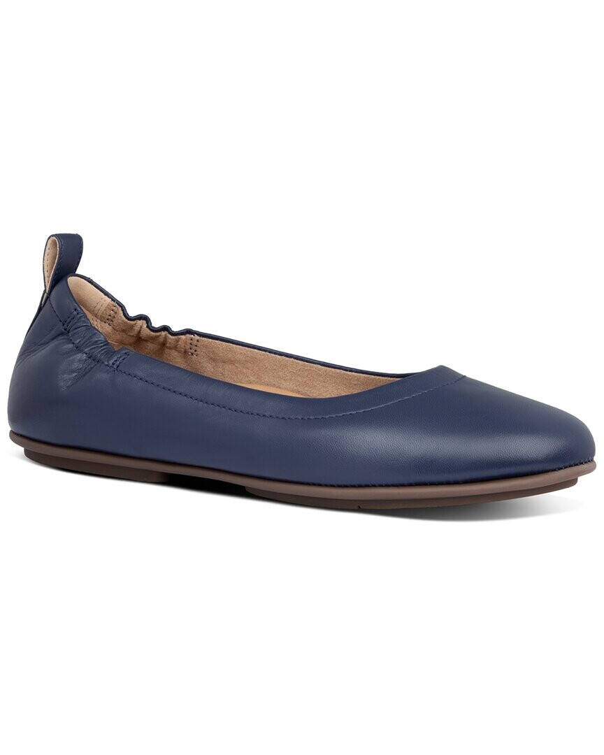 

Кожаные балетки FitFlop Allegro, цвет Midnight Navy