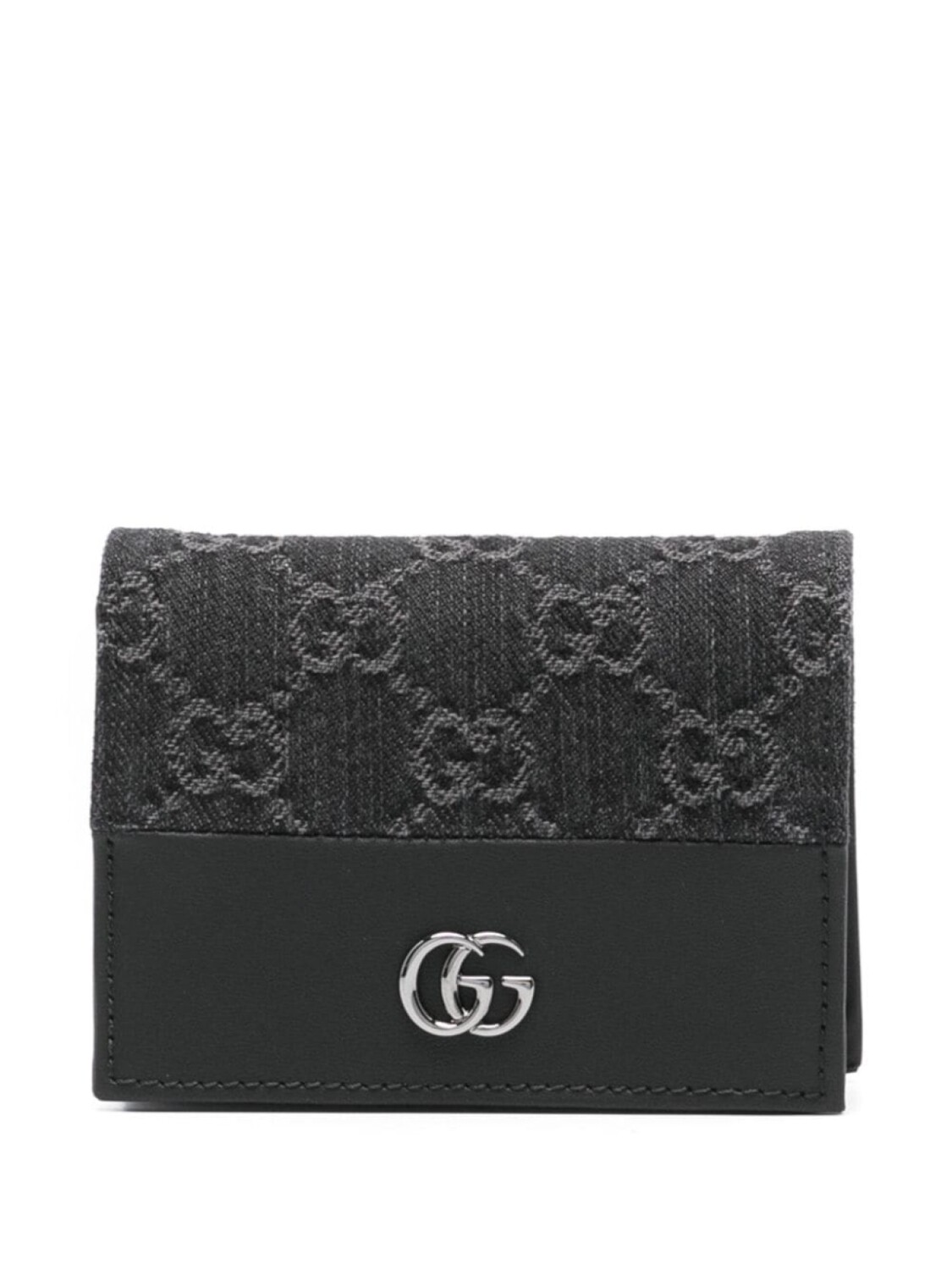 

Gucci кошелек с узором GG Supreme, черный