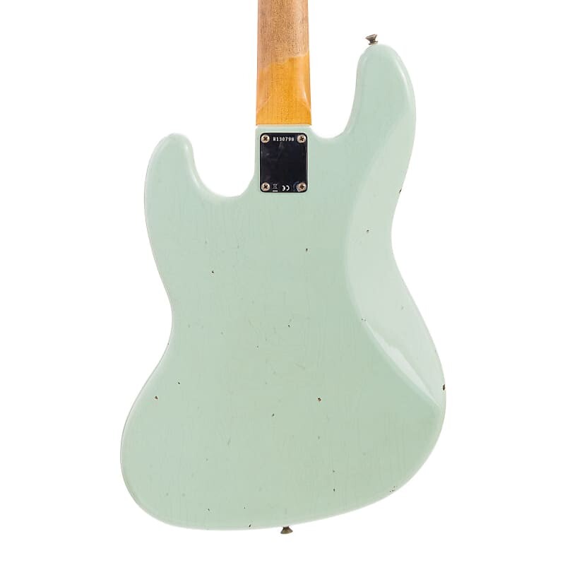 

Басс гитара Fender Custom Shop 1962 Journeyman Relic Jazz Bass - Aged Surf Green