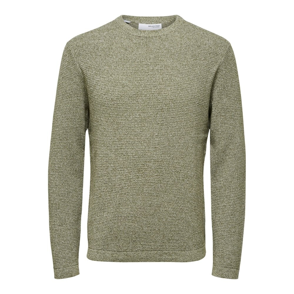 

Свитер Selected Rocks Crew Neck, зеленый