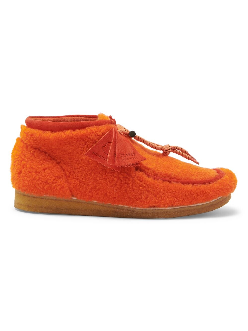 

2 Мокасины Moncler 1952 x Clarks Wallabee Moncler Genius, красный