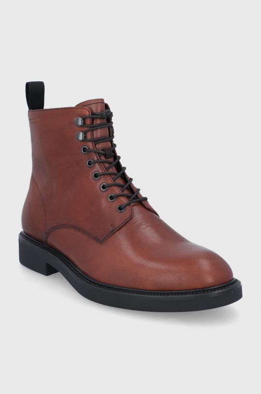 Кожаные ботинки броги Vagabond ALEX M Vagabond Shoemakers, коричневый цена и фото