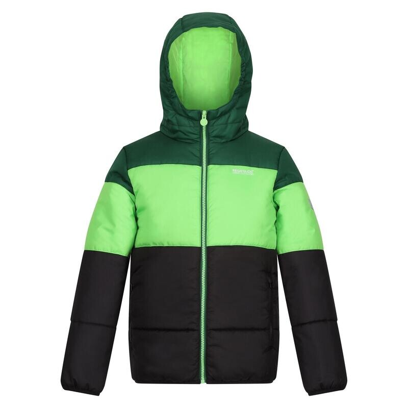 

Детский пуховик Regatta, цвет dark green/green