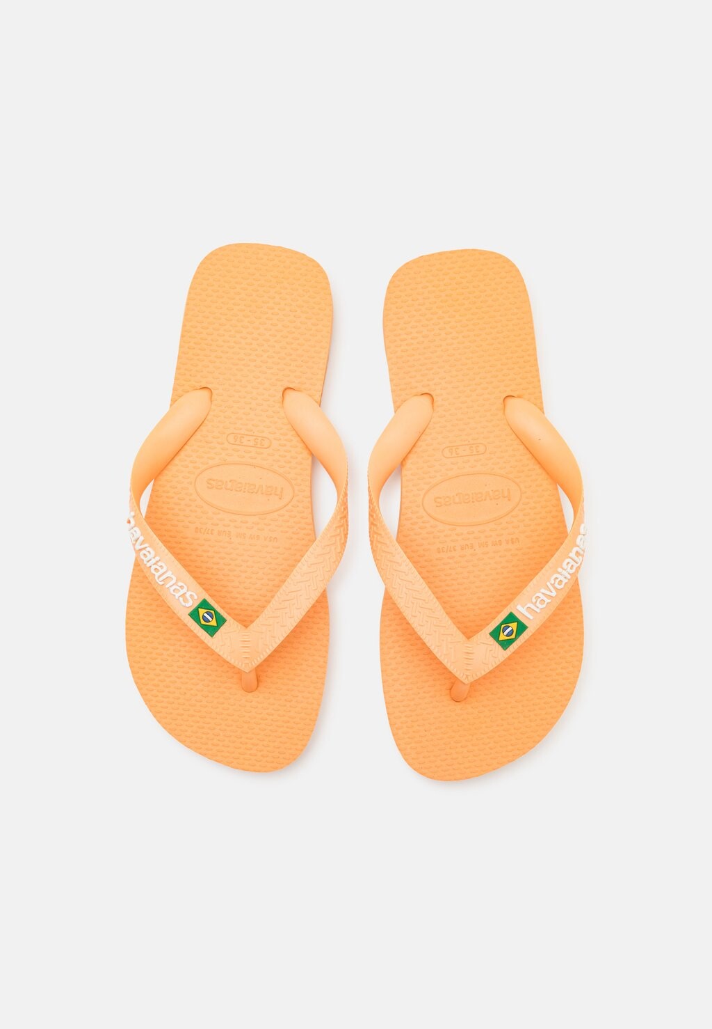 Шлепанцы BRASIL LOGO UNISEX Havaianas, цвет peach