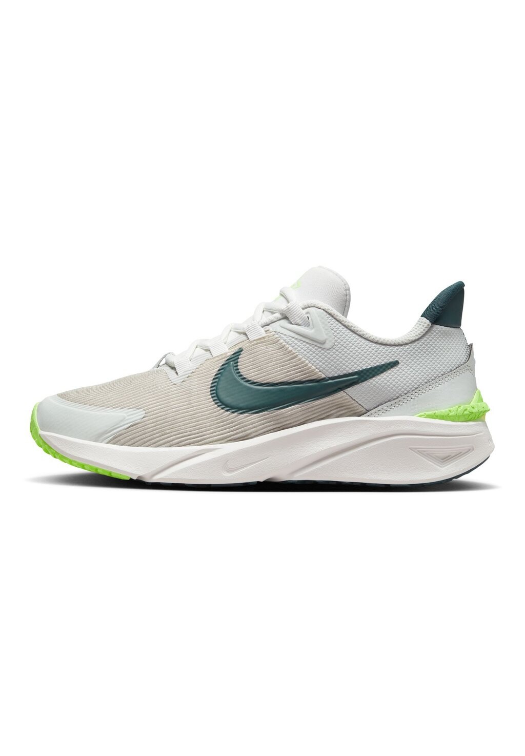 

нейтральные кроссовки Star Runner 4 Unisex Nike, цвет photon dust/deep jungle-summit white-lt iron ore