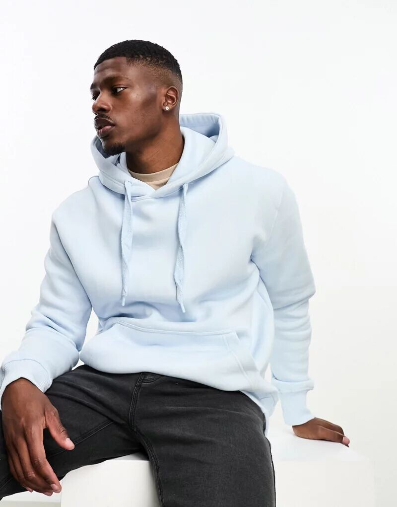 

Голубое худи Bershka