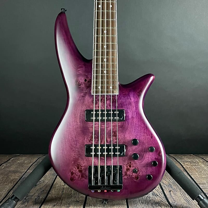 

Басс гитара Jackson X Series Spectra Bass SBXP V- Transparent Purple Burst