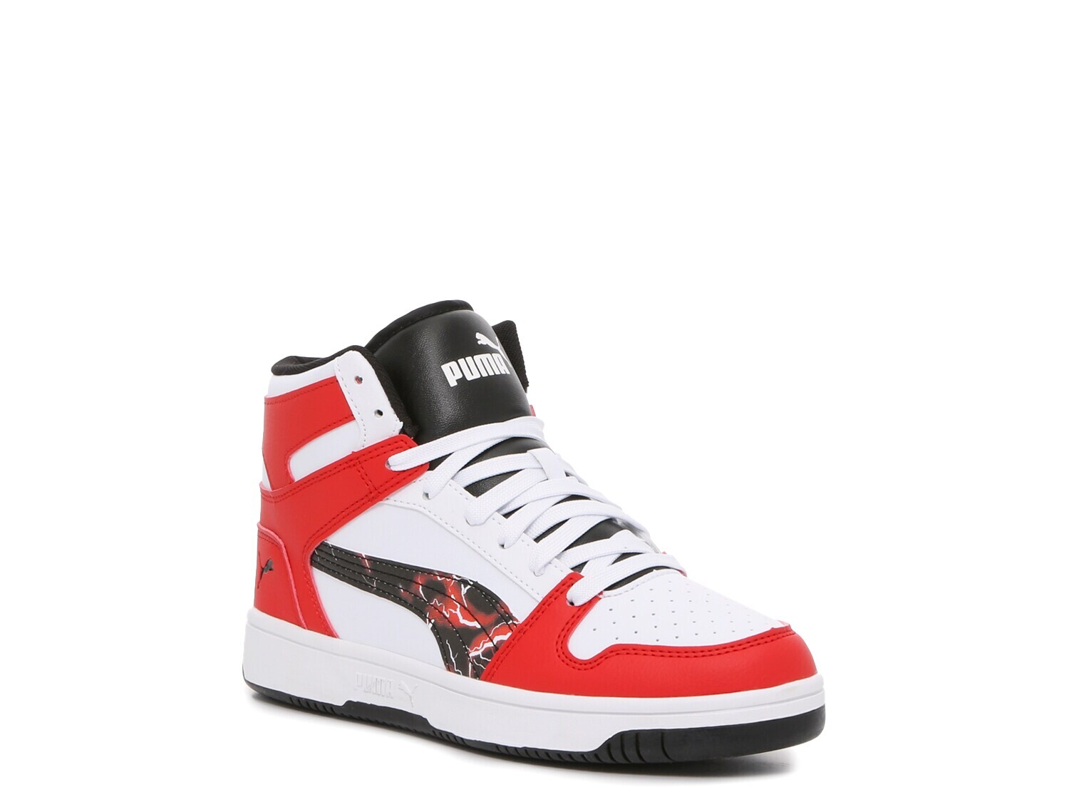 

Кроссовки детские Puma Rebound Mid, красный