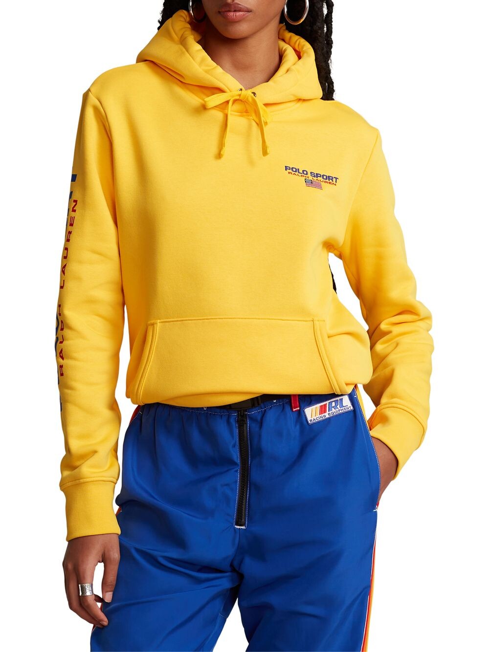 

Худи из флиса Polo Sport Polo Ralph Lauren, желтый