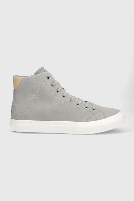 

Замшевые кроссовки TH HI VULC STREET SUEDE Tommy Hilfiger, серый